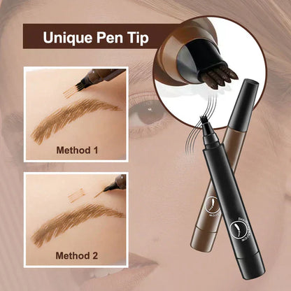 🎁Buy 1 Get 1 Free🔥Waterproof Four-tip Beard and Eyebrow Pen✨
