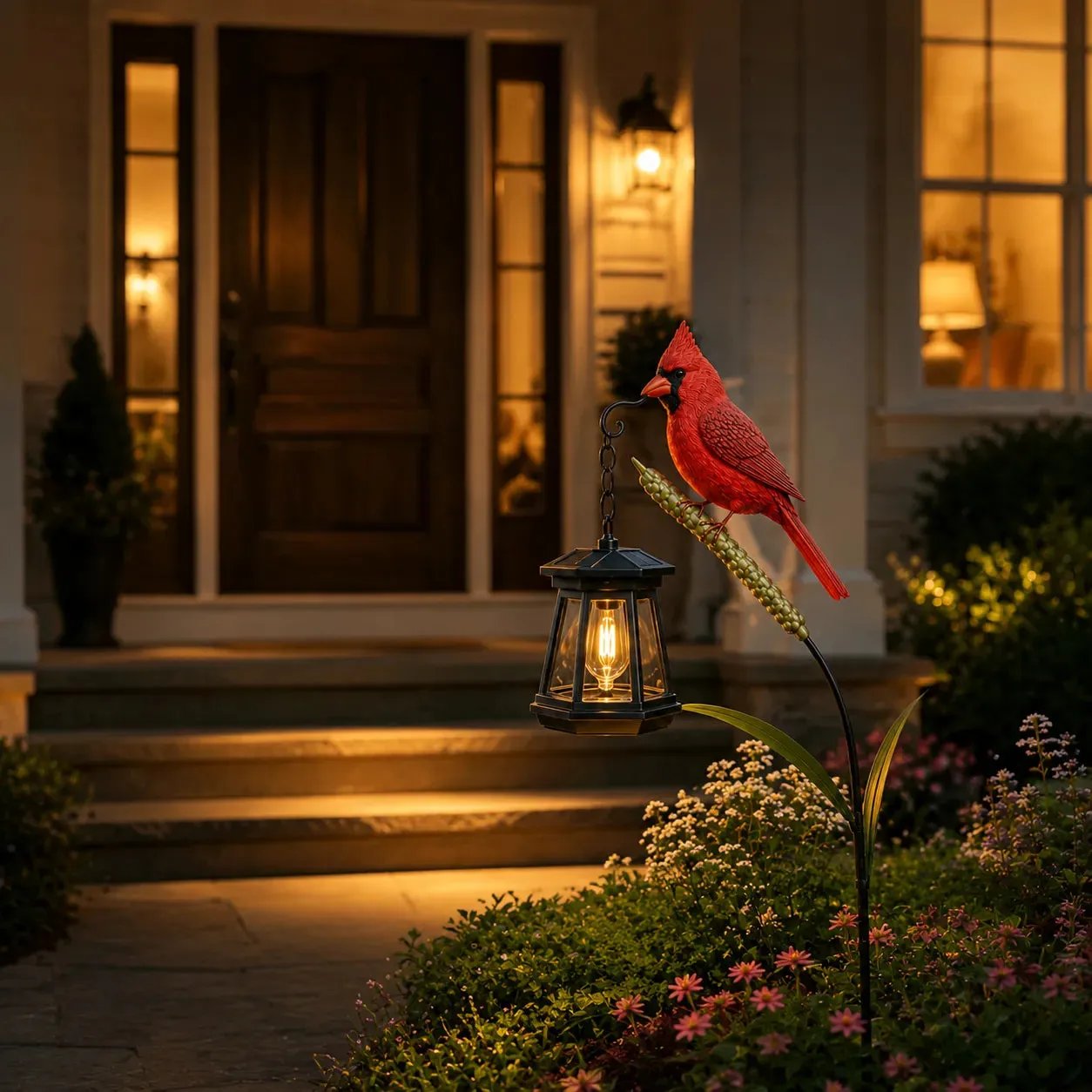 🐦 Cardinal Solar Light - A Beautiful Garden Light That Feels Full of Life